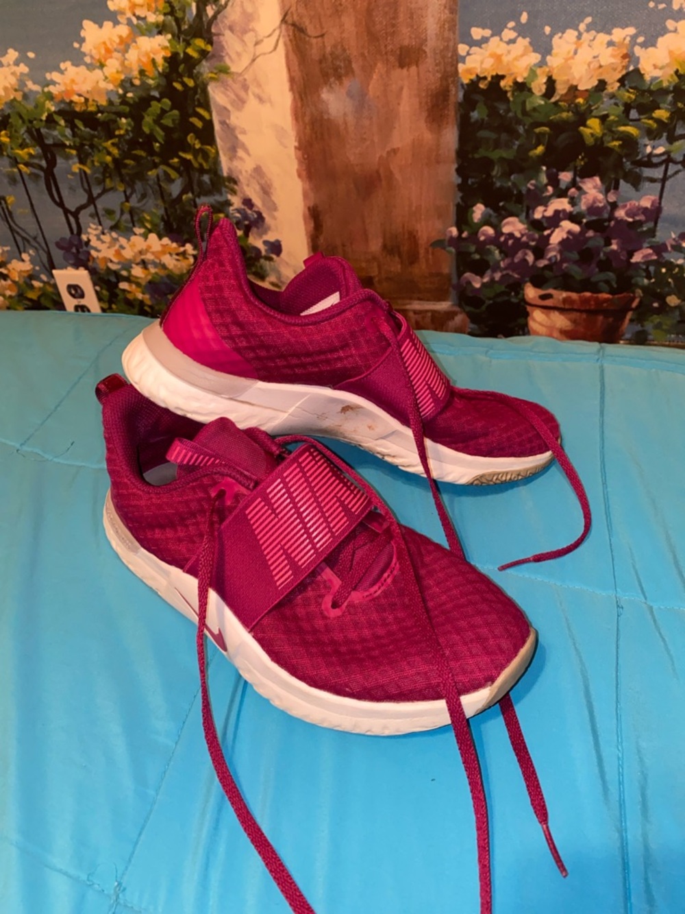 Nike Women's Athletic Sneakers in Fuchsia Pink